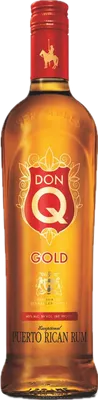 Bouteille de spiritueux : Gold de la marque Don Q