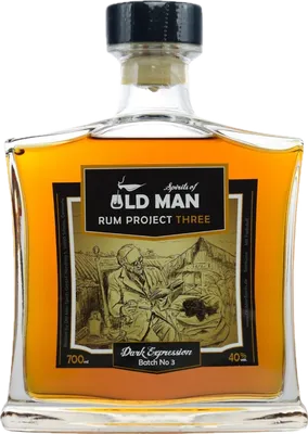 Bouteille de spiritueux : Rum Project Three Dark Expression de la marque Oldman Spirits GmbH