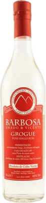 Bouteille de spiritueux : Grogue Barbosa Amado & Vicente de la marque Monte Negro