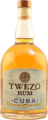 Bouteille de spiritueux : Cuba de la marque Twezo Rum
