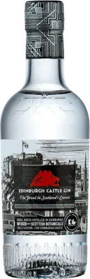 Bouteille de spiritueux : Castle Gin de la marque Edinburgh