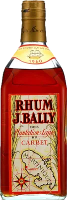 Bouteille de spiritueux : Plantation Lajus du Carbet de la marque J. Bally