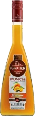 Bouteille de spiritueux : Punch Mangue de la marque Isautier