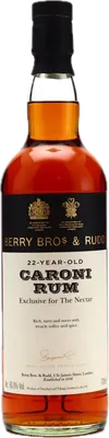 Bouteille de spiritueux : Rum de la marque Caroni