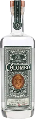 Bouteille de spiritueux : London Dry Gin de la marque Colombo