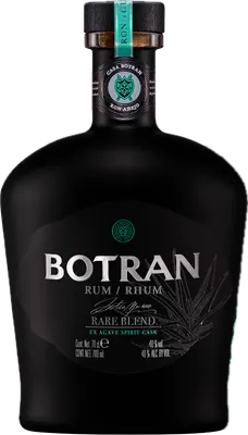 Bouteille de spiritueux : Rare Blend Ex Agave Finish Cask de la marque Botran
