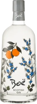 Bouteille de spiritueux : Scottish Gin de la marque Boë Scottish Gin