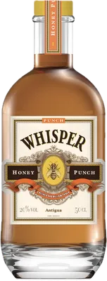 Bouteille de spiritueux : Honey Punch de la marque Whisper