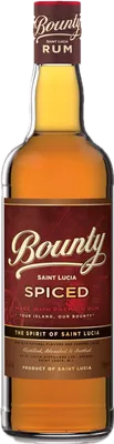 Bouteille de spiritueux : Bounty Spiced de la marque Saint Lucia Distillers