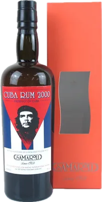 Bouteille de spiritueux : Cuba Rum de la marque Samaroli