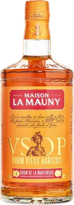 Bouteille de spiritueux : VSOP de la marque Maison La Mauny