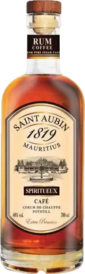 Bouteille de spiritueux : Rhum Café 1819 de la marque Saint Aubin