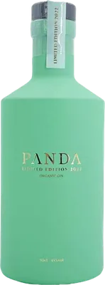 Bouteille de spiritueux : Limited Edition 2022 de la marque Panda Organic Gin