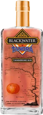 Bouteille de spiritueux : Tanora Tangerine Gin de la marque Blackwater