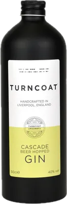 Bouteille de spiritueux : Cascade Gin de la marque Turncoat