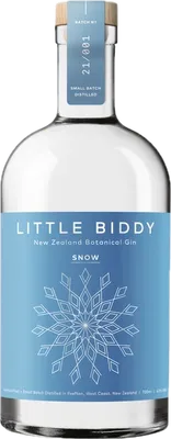 Bouteille de spiritueux : Snow de la marque Little Biddy