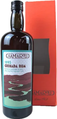 Bouteille de spiritueux : Grenada Rum de la marque Samaroli