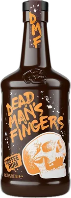 Bouteille de spiritueux : Coffee Rum de la marque Dead Man’s Fingers