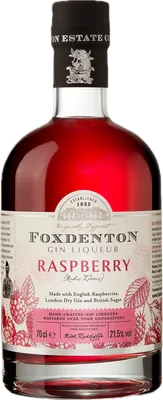 Bouteille de spiritueux : Raspberry Gin Liqueur de la marque Foxdenton