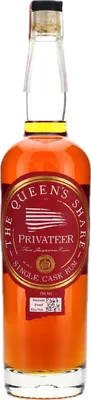 Bouteille de spiritueux : The Queen's Share Single Cask de la marque Privateer Rum Distillery