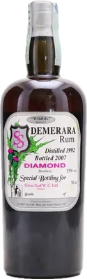 Bouteille de spiritueux : Demerara de la marque Diamond