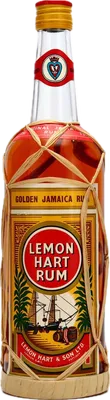 Bouteille de spiritueux : Finest Golden Rum de la marque Lemon Hart & Son