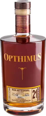 Bouteille de spiritueux : 21 Años de la marque Opthimus