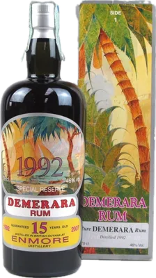 Bouteille de spiritueux : Demerara Rum de la marque Silver Seal