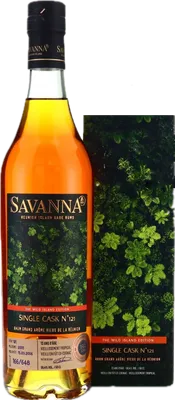 Bouteille de spiritueux : The Wild Island Edition - Rhum Grand Arôme Vieux de la marque Savanna