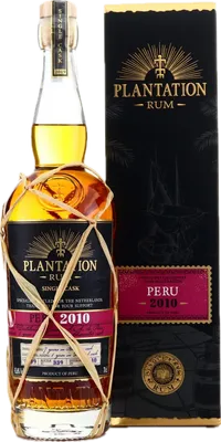 Bouteille de spiritueux : Single Cask de la marque Plantation