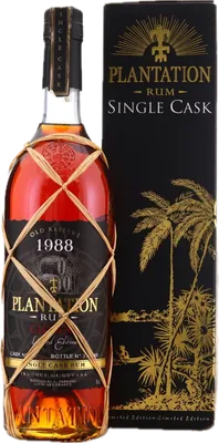 Bouteille de spiritueux : Old Reserve 1988 Guyana Single Cask de la marque Plantation