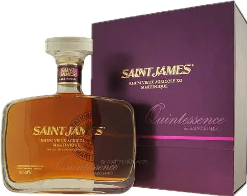Bouteille de spiritueux : XO Quintessence de la marque Saint James