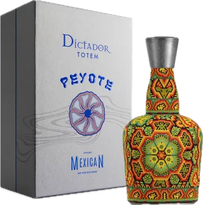 Bouteille de spiritueux : Peyote M 2023/10 Naranja y Verde 1993 de la marque Dictador
