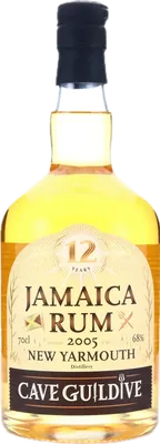 Bouteille de spiritueux : Jamaica Rum de la marque Cave Guildive