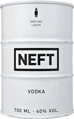 Bouteille de spiritueux : White Barrel de la marque Neft