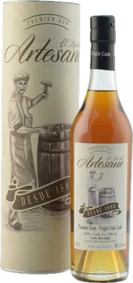 Bouteille de spiritueux : Virgin Oak Cask de la marque El Ron del Artesano