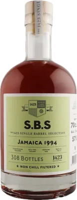 Bouteille de spiritueux : Jamaica de la marque S.B.S