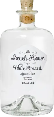 Bouteille de spiritueux : White Spiced de la marque Beach House