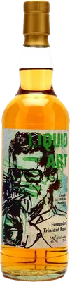 Bouteille de spiritueux : Trinidad Rum de la marque Liquid Art