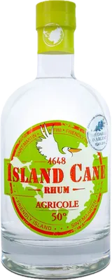 Bouteille de spiritueux : Agricole 50° de la marque Island Cane