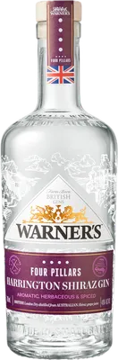 Bouteille de spiritueux : Warners Harrington Shiraz Gin de la marque Four Pillars