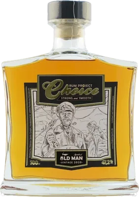 Bouteille de spiritueux : Rum Project Choice 2020 de la marque Oldman Spirits GmbH