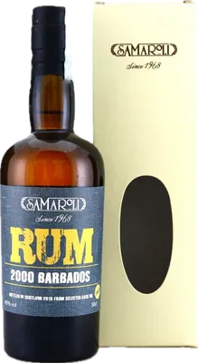 Bouteille de spiritueux : Barbados Rum de la marque Samaroli