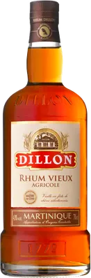 Bouteille de spiritueux : Rhum Vieux Agricole de la marque Dillon