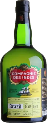 Bouteille de spiritueux : Brazil de la marque Compagnie des Indes