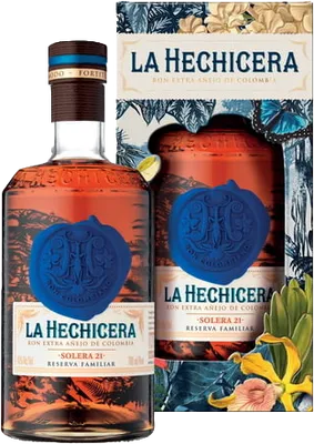 Bouteille de spiritueux : Solera 21 de la marque La Hechicera
