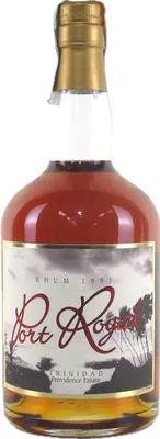 Bouteille de spiritueux : Port Royal Trinidad Providence Estate de la marque Caroni