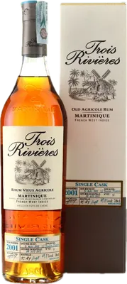 Bouteille de spiritueux : Single Cask de la marque Trois Rivières