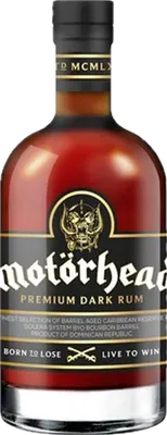 Bouteille de spiritueux : Motörhead Premium Dark Rum de la marque undefined