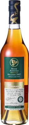 Bouteille de spiritueux : Rhum Agricole Vieux de la marque Savanna